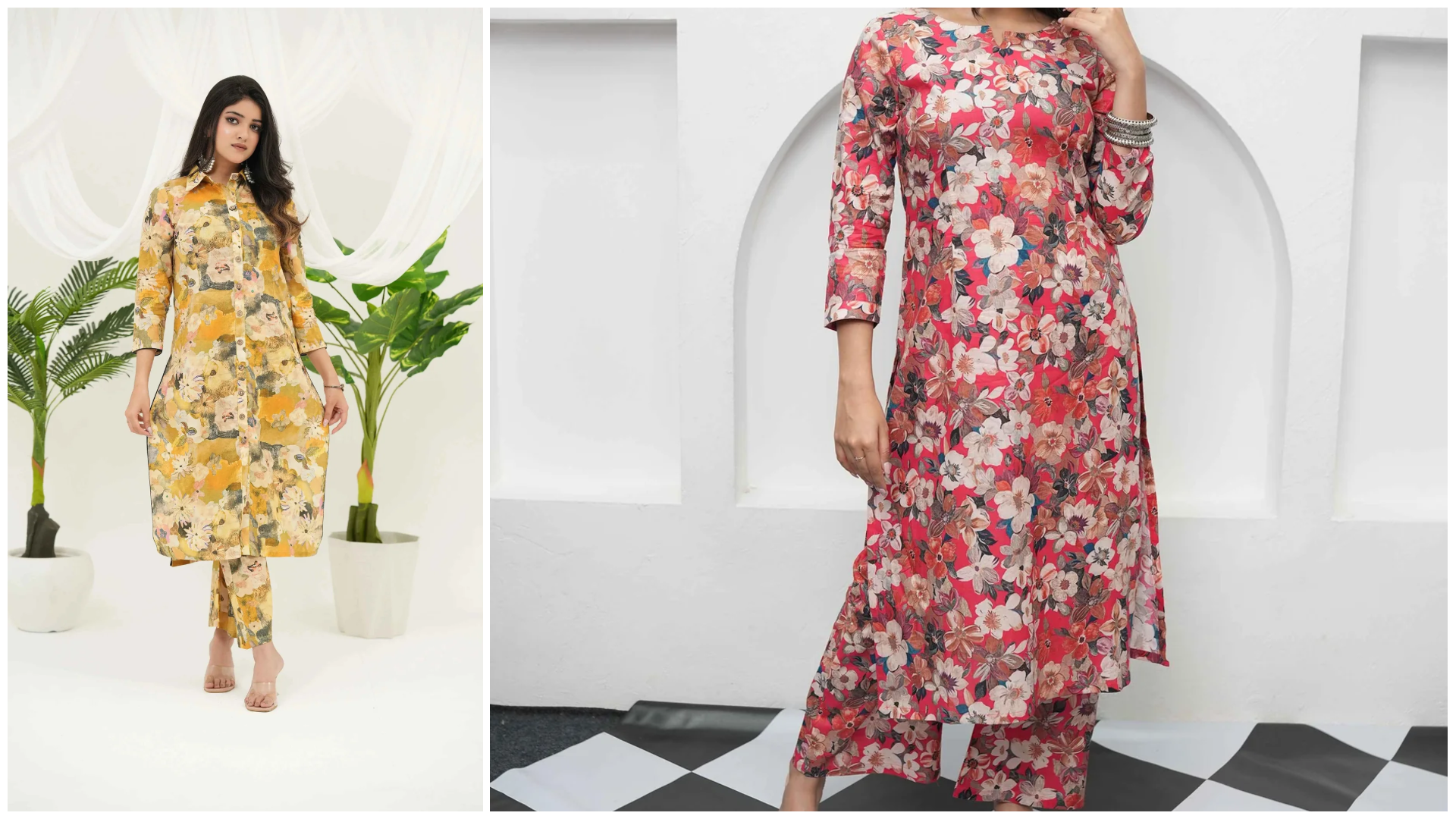 summer kurta set, best fabric and feelings.