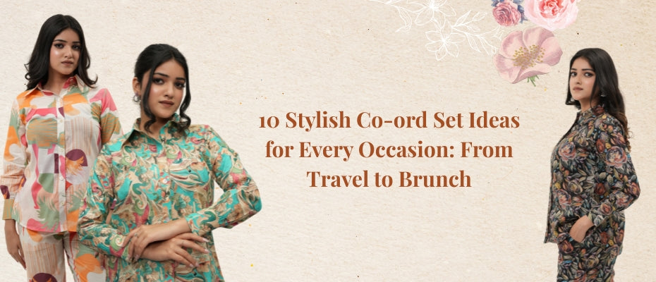 10 Stylish Co-ord Set Ideas for Every Occasion: From Travel to Brunch