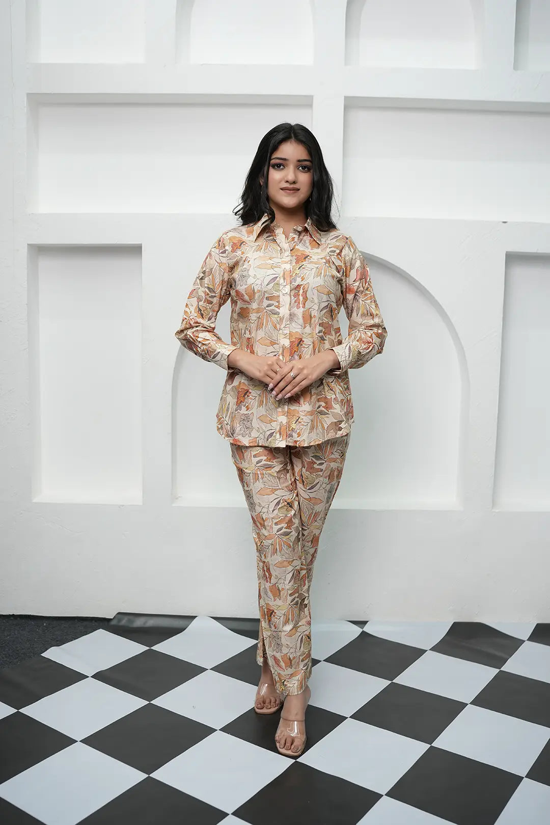 Earthy Beige  Co-ord Set