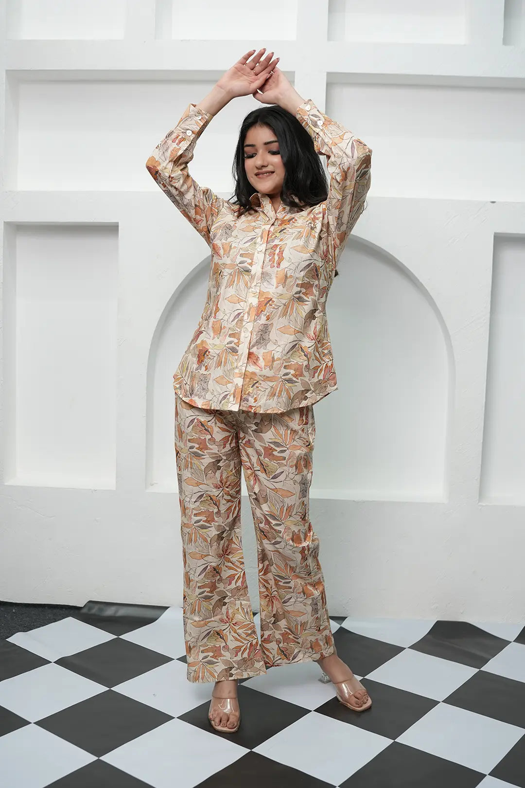 Earthy Beige  Co-ord Set