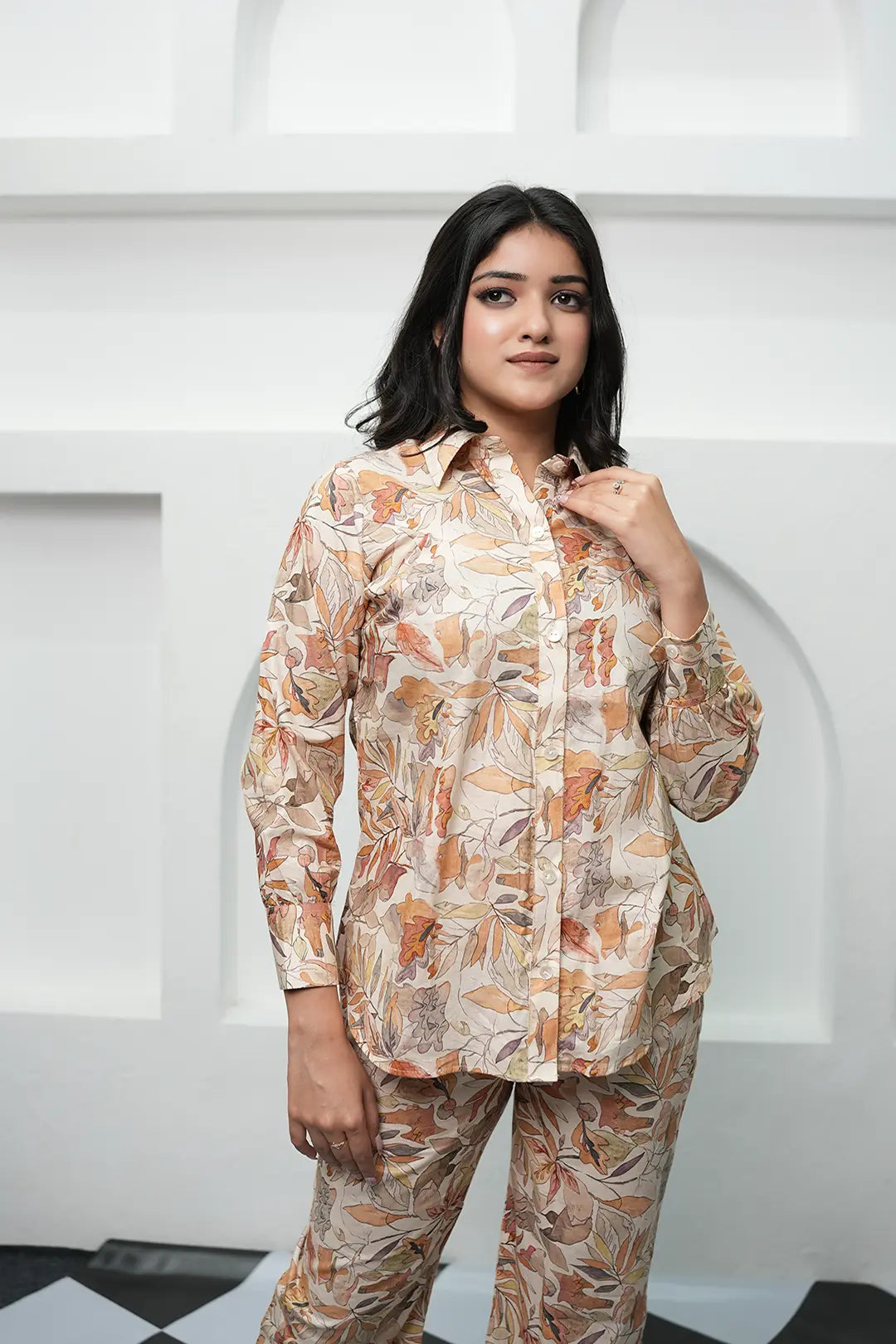 Earthy Beige  Co-ord Set