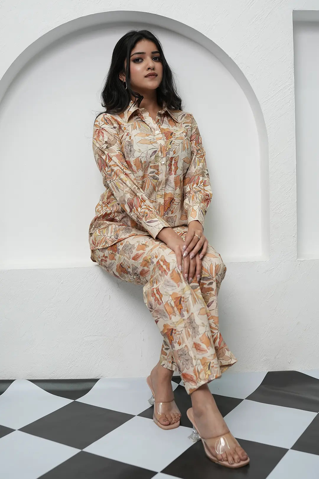 Earthy Beige  Co-ord Set